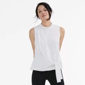 MM LaFleur Lin Top XS Ivory